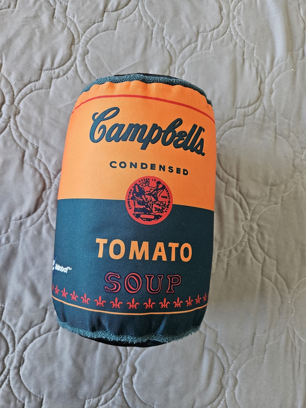 Campbell's Tomato Soup Plush Can - Orange & Dark Teal